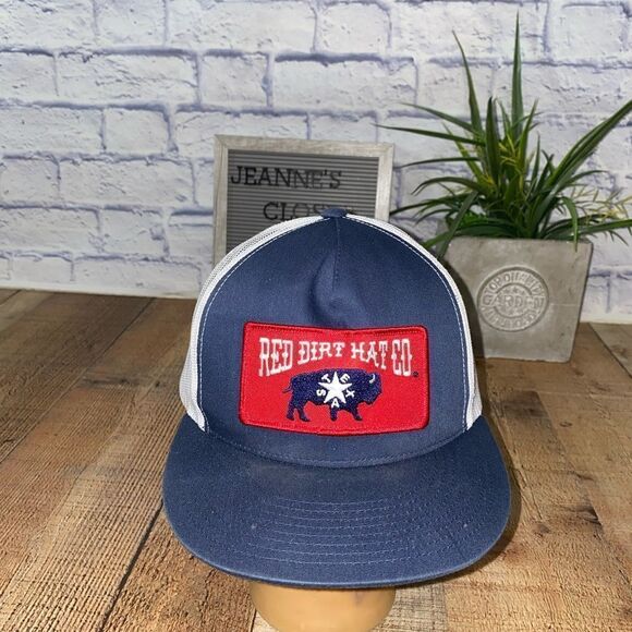 RED DIRT MEN'S "REP OF TEXAS" TRUCKER CAP - Picture 1 of 7